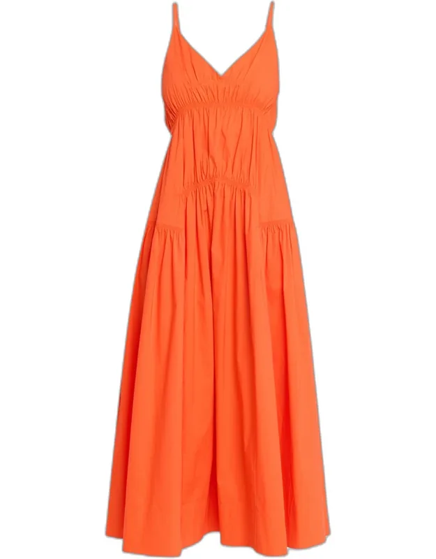 Michelyn Poplin Maxi Dress