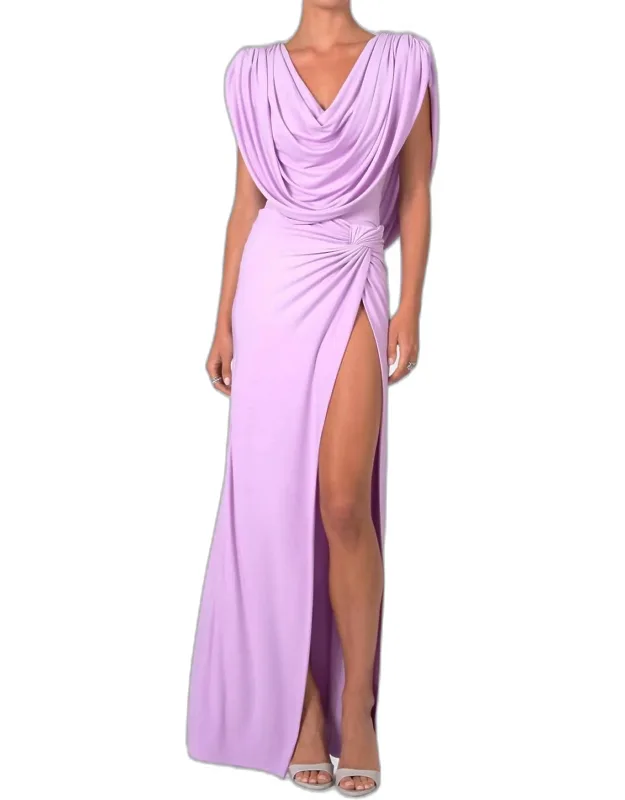Knotted Maxi Skirt