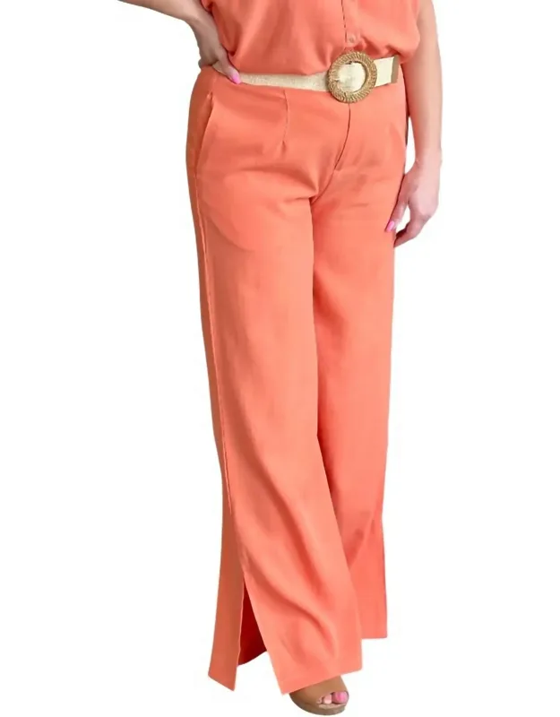 Woven Wide Leg Pants