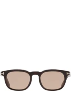 Brown Square Sunglasses Ft1122-d 52e