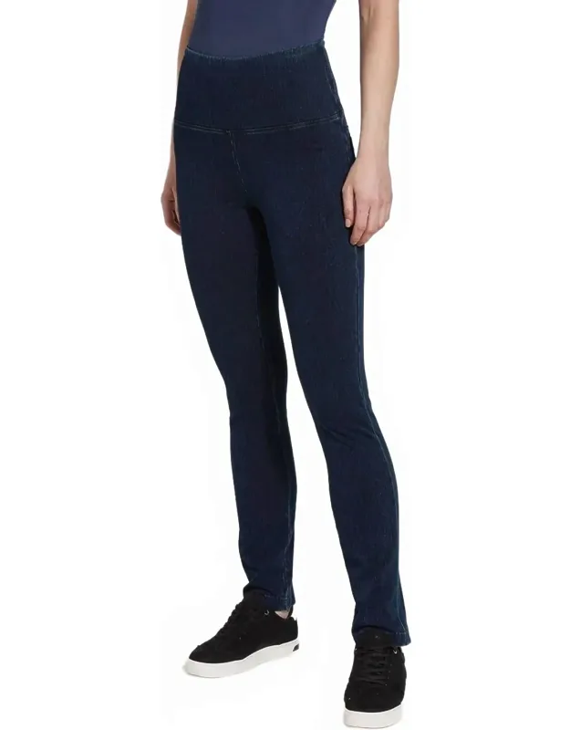 Denim Straight Leg Jeans