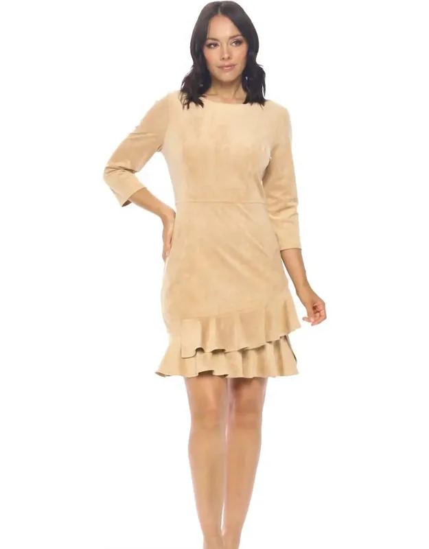 Suede Dress