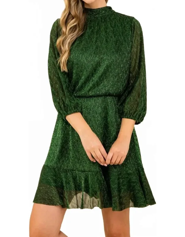 Metallic Muse Dress