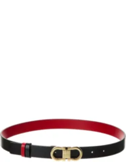 Reversible And Adjustable Leather Belt