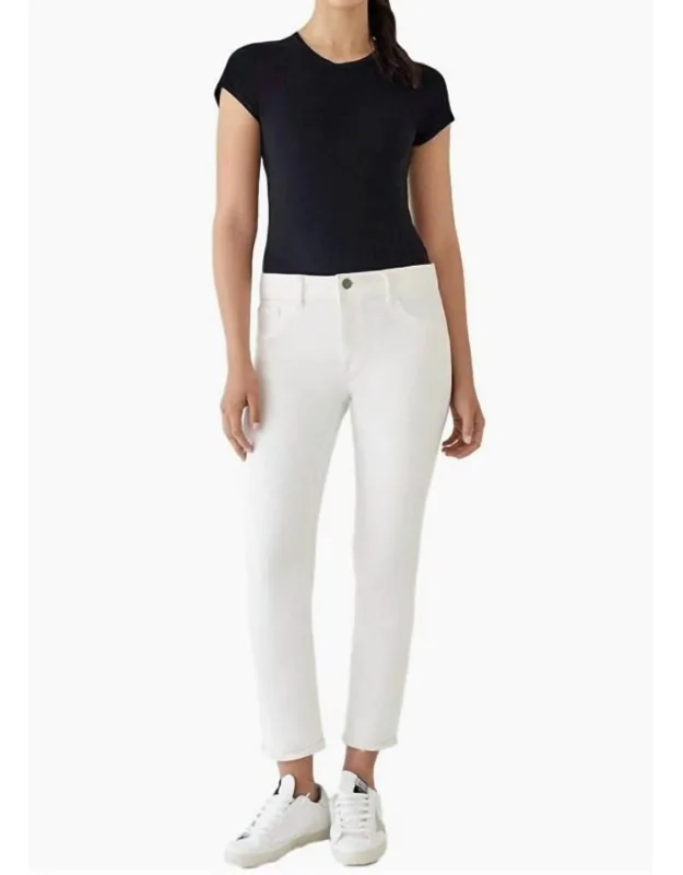 Mara Straight High Rise Instasculpt Ankle Jeans