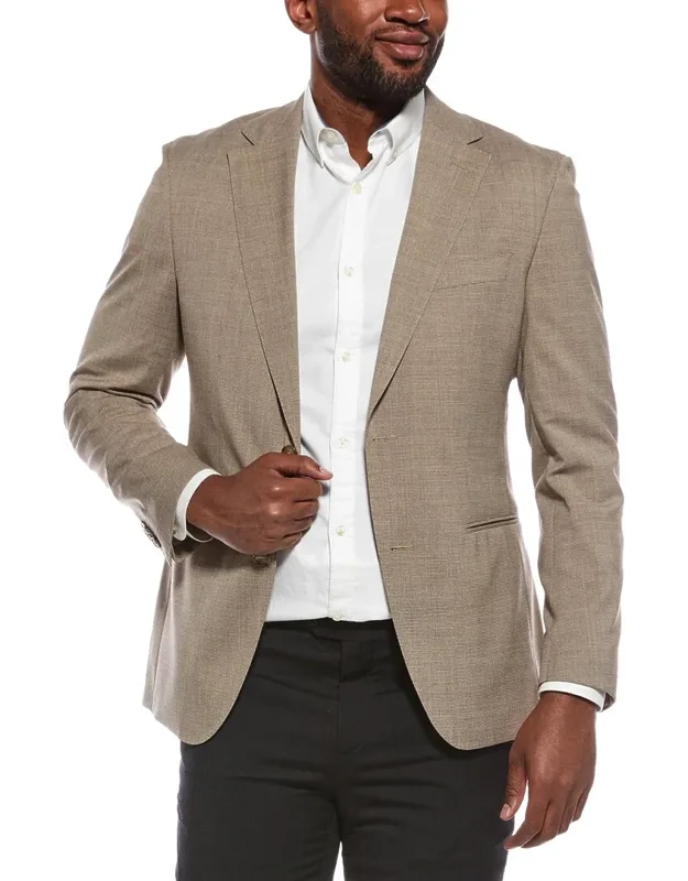 Slim Fit Wool-blend Blazer