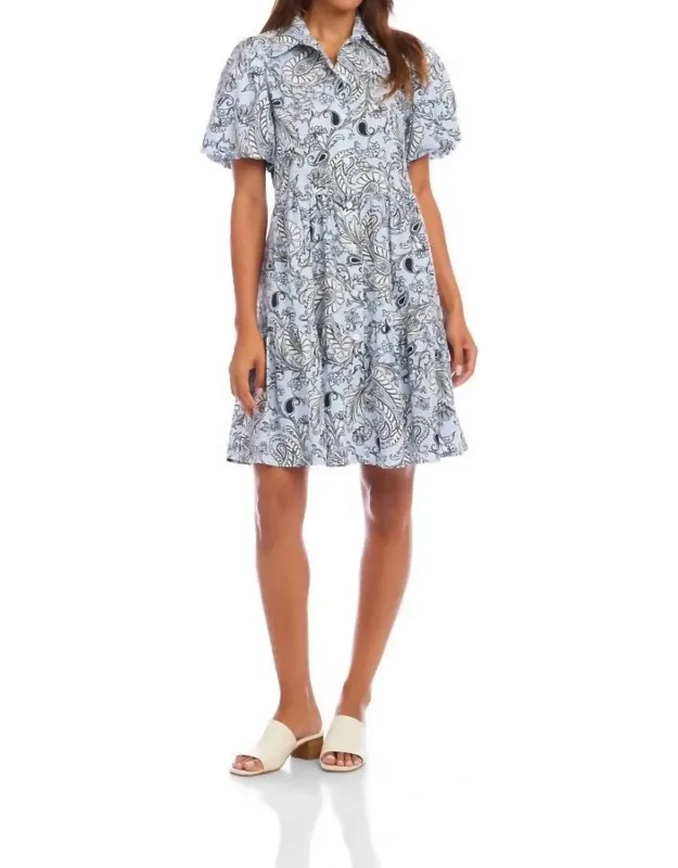 Puff Sleeve Dress