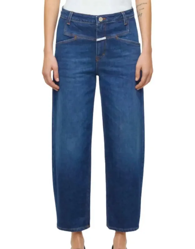 Tapered Leg Jeans
