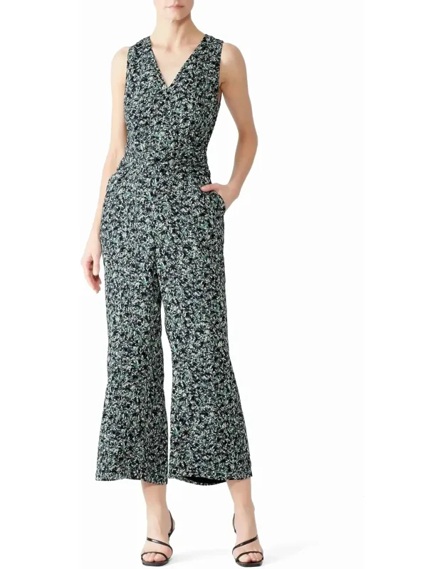 Luna Printed Culotte Jumpsuit
