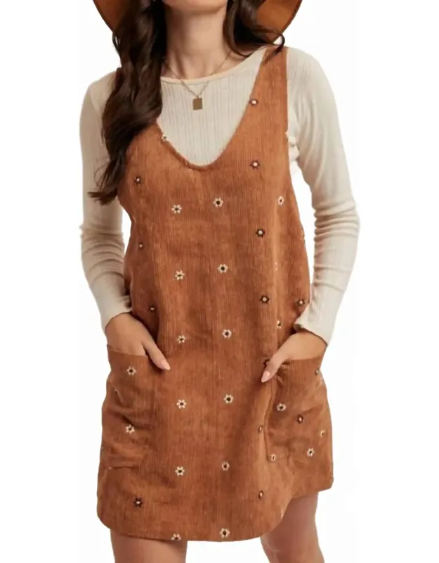 Give Me Fall Corduroy Dress