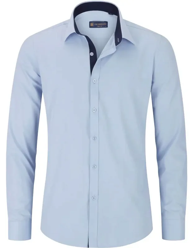 Button Down Cuff Long Sleeve Shirt