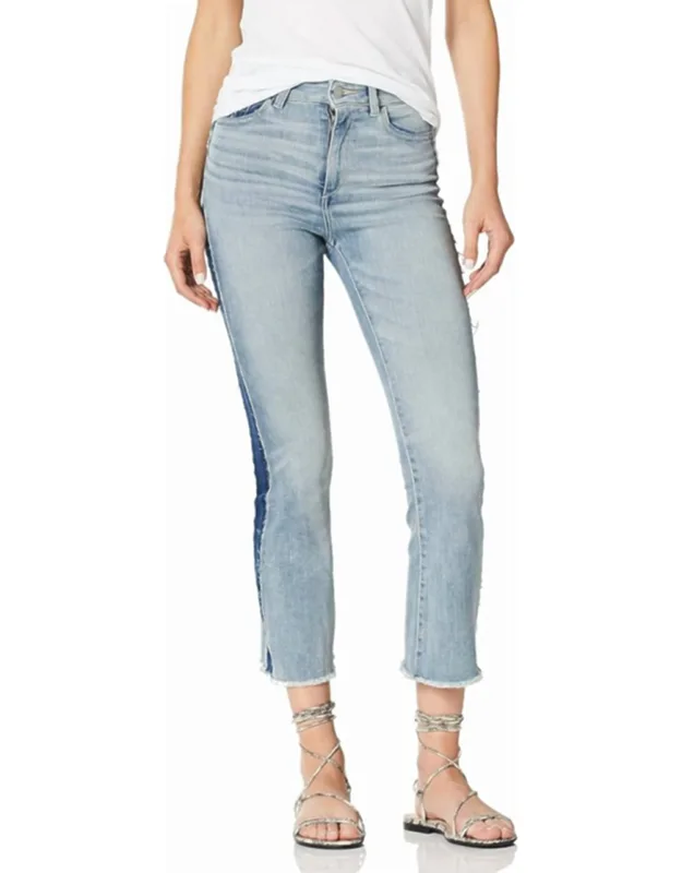 Bridget High Rise Bootcut Fit Crop Jeans