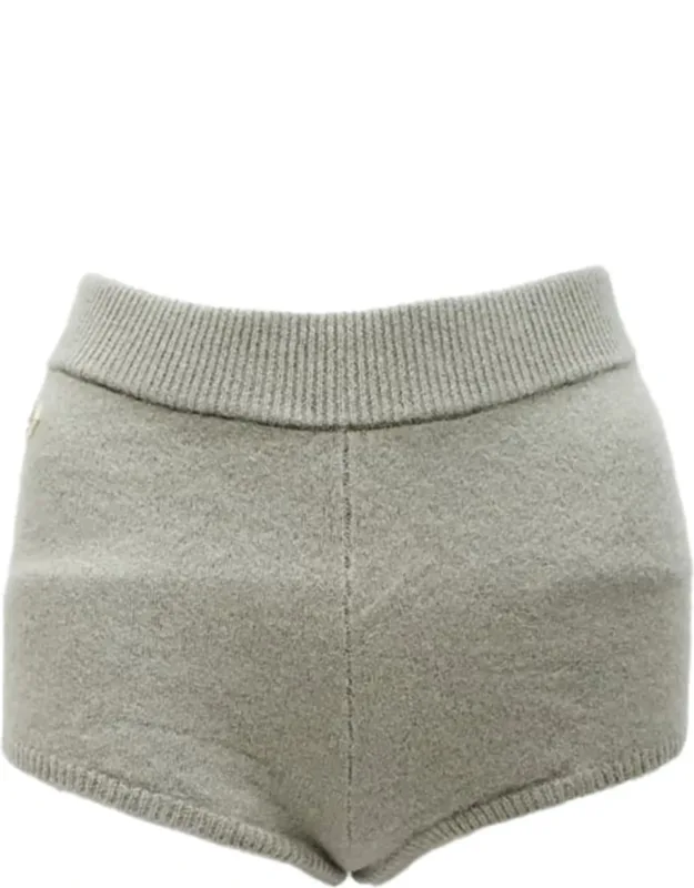Knit Mini Shorts