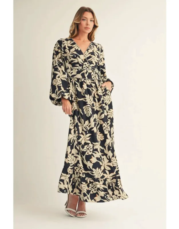 Enchanted Petals Maxi Dress