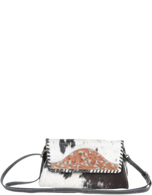 Playful Leather & Hair-on Hide Wallet