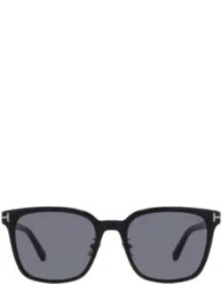 Smoke Square Sunglasses Ft1286-k 01a