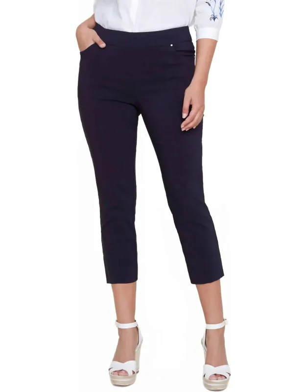 Pull On 23" Cropped Pants