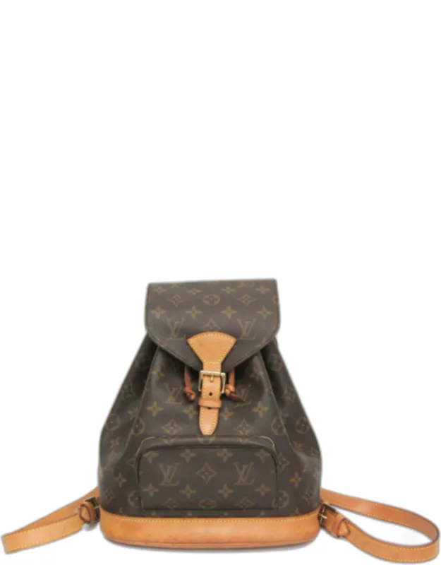 Montsouris Mm Monogram Canvas Backpack