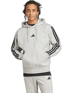 Essentials 3-stripes Fleece Pullover Hoodie