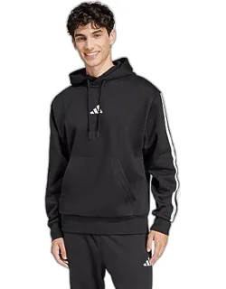 Essentials 3-stripes Fleece Pullover Hoodie