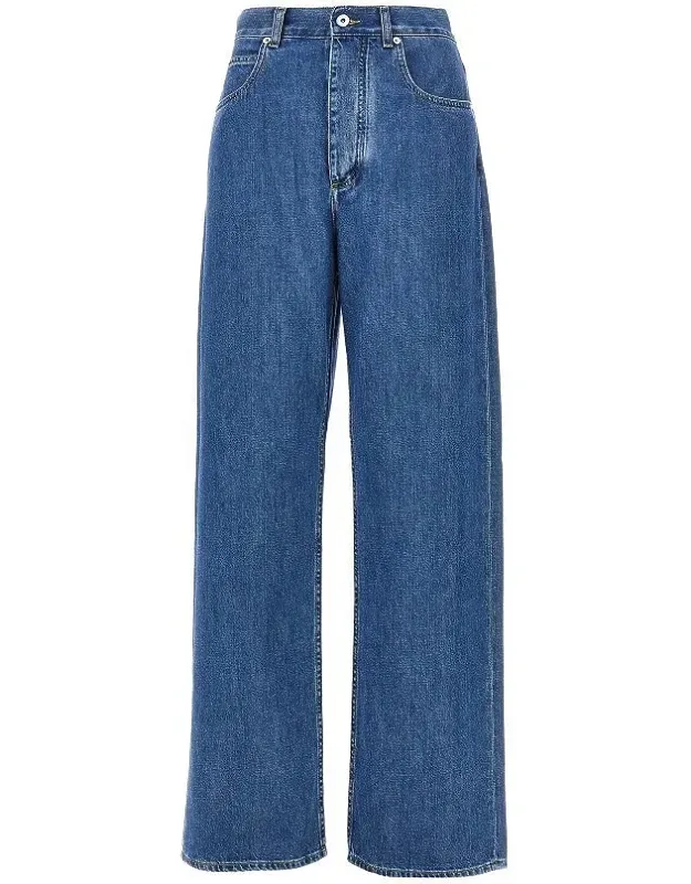 Wide Leg High-rise Jeans