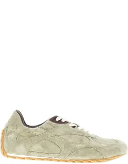 Orbit Flash Suede Leather Sneakers