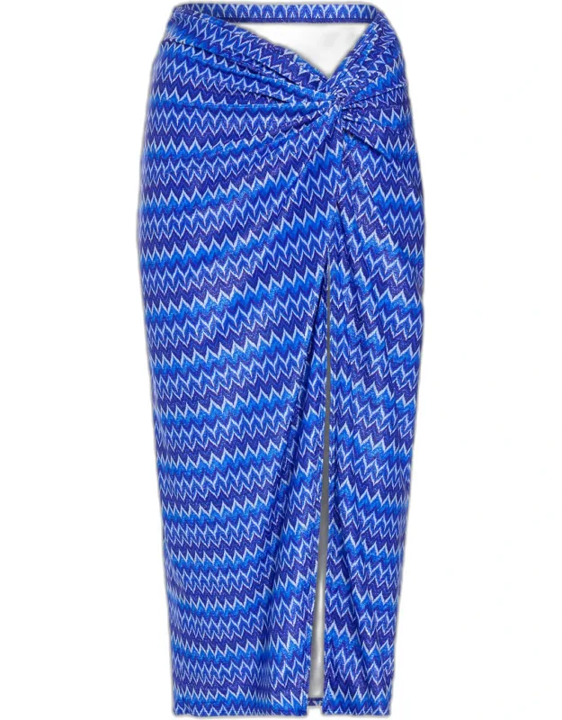 Glitter Wave Coverup Skirt
