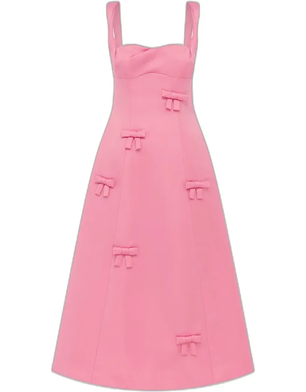 Beatrice Bow Midi Dress