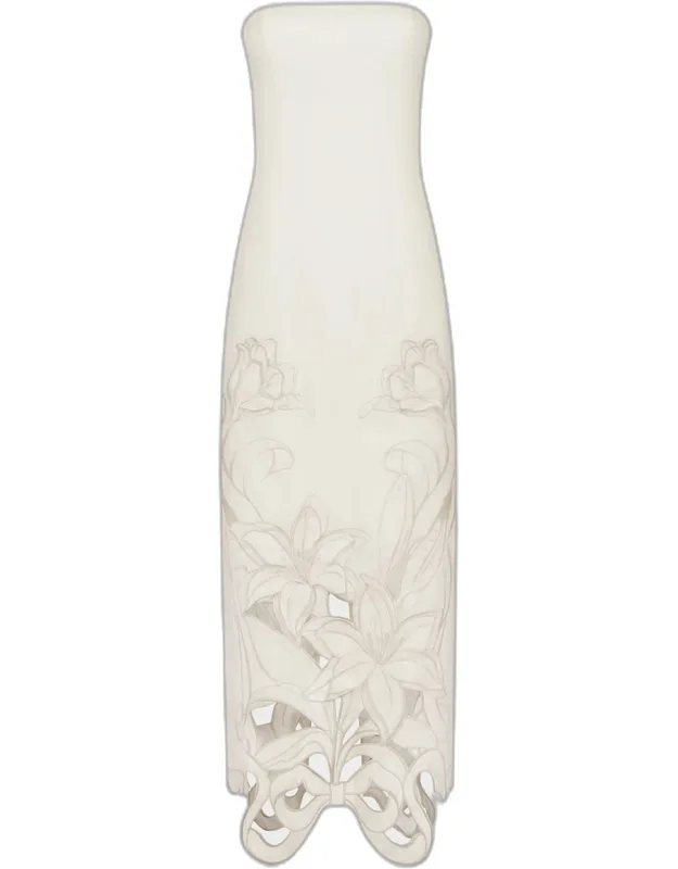Rayna Applique Bustier Maxi Dress