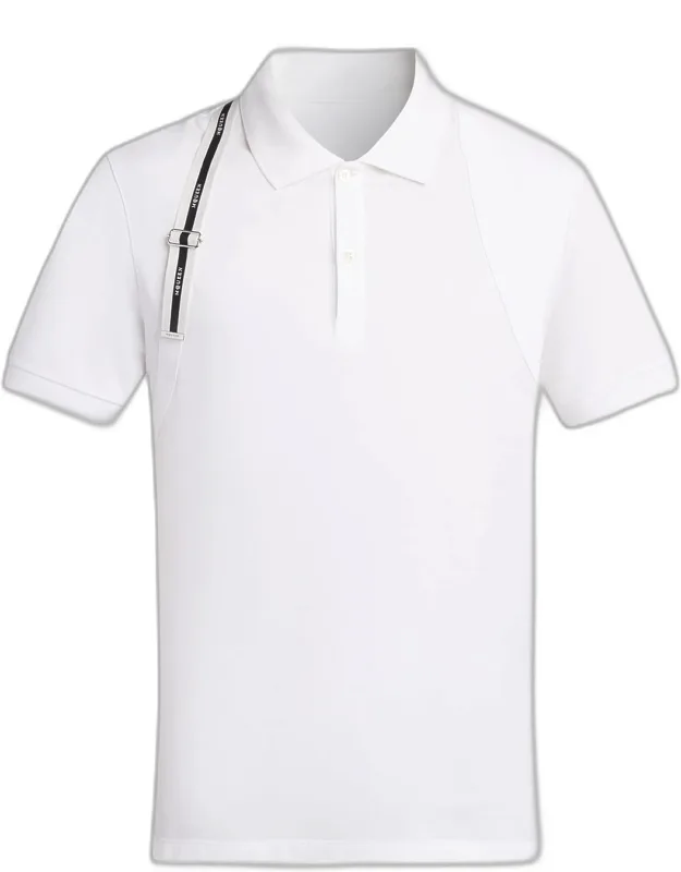 Harness Cotton Pique Polo Shirt