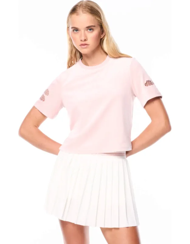 Nuvola Velour Cropped T-shirt