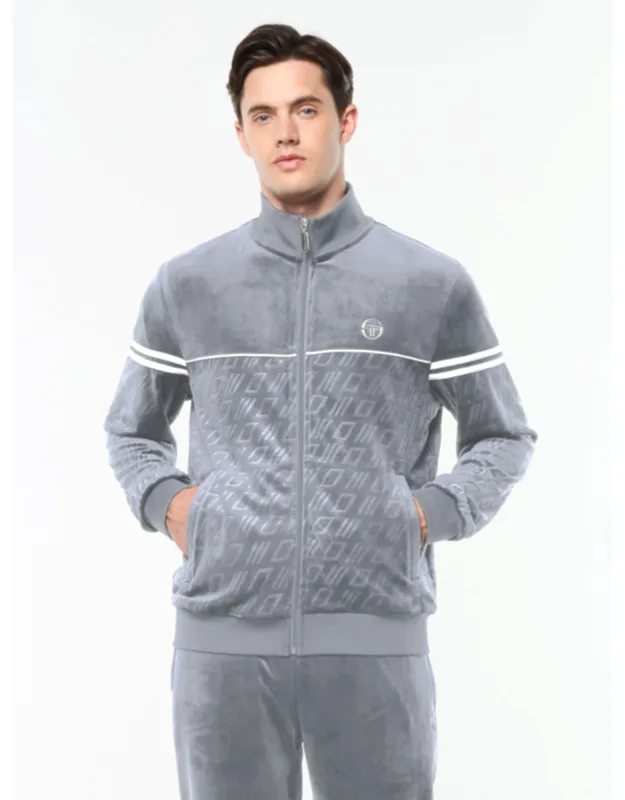 Bandiera Track Jacket - Luxe Texture, Standout Detail