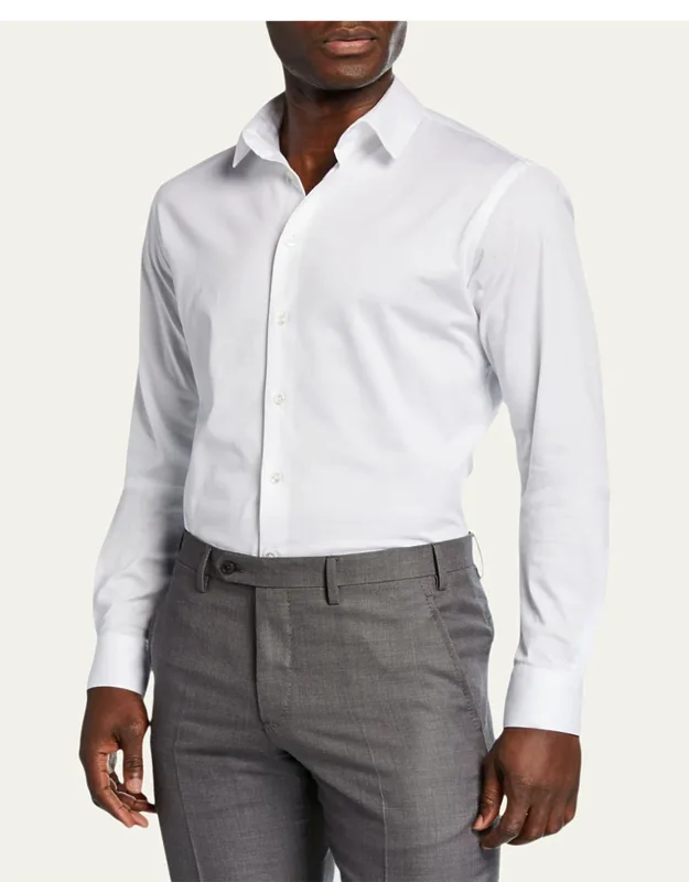 Solid Jersey Sport Shirt