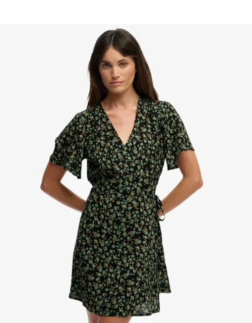 Mini Swing Wrap Dress