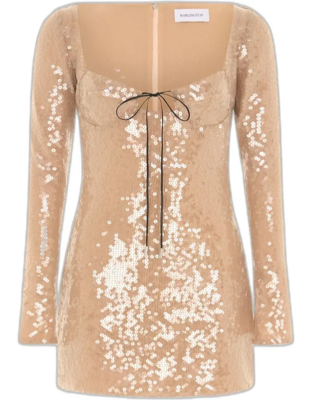 Franca Sequined Mini Dress