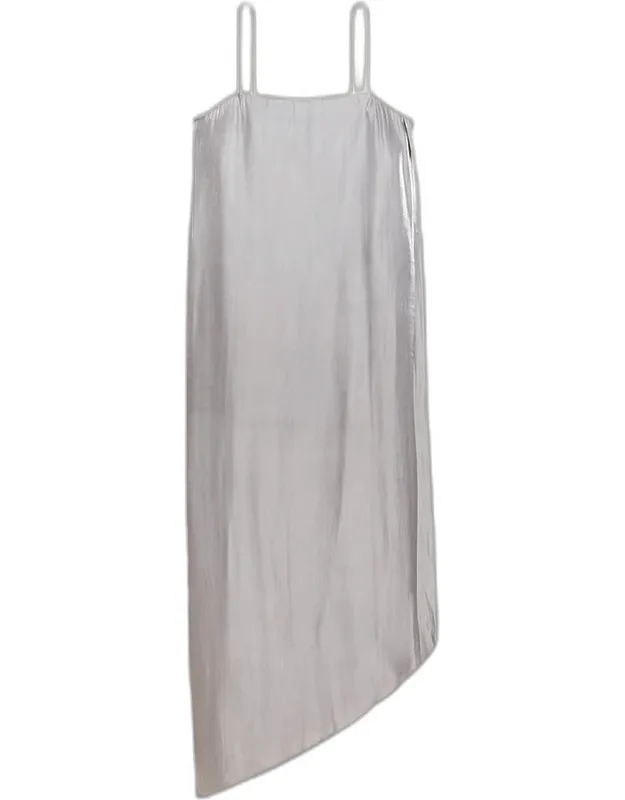 Fluid Satin Slip Dress