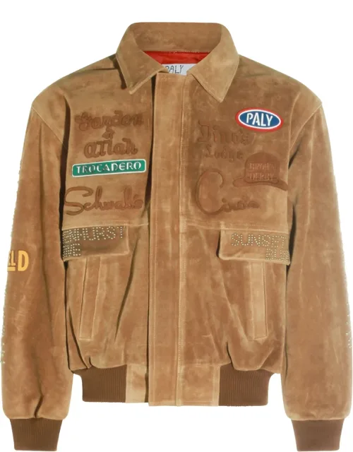 Sunset Embellished Suede Jacket