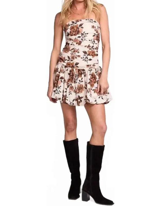 Strapless Mini Dress