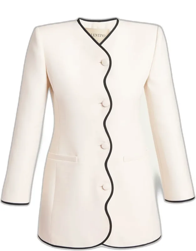 Wave Trim Minidress