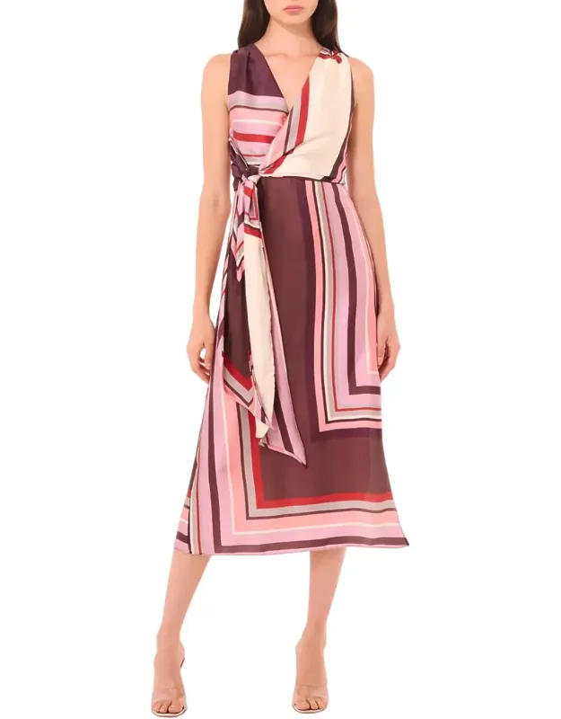 Sleeveless Wrap Dress