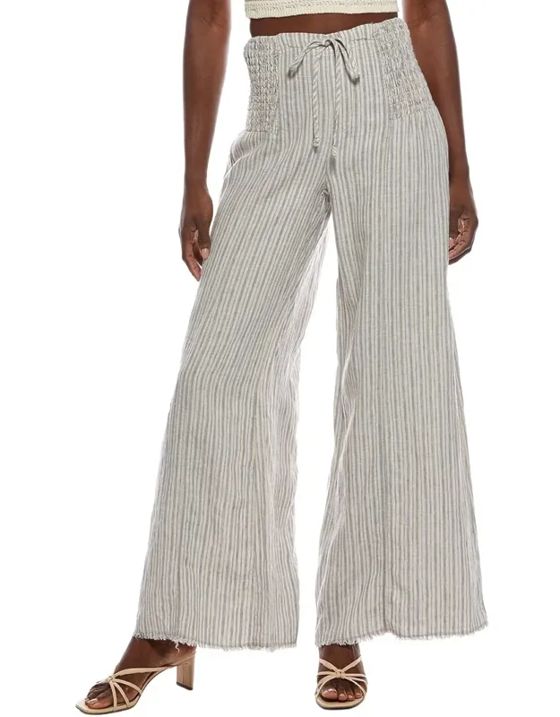 Wide Leg Linen Pants