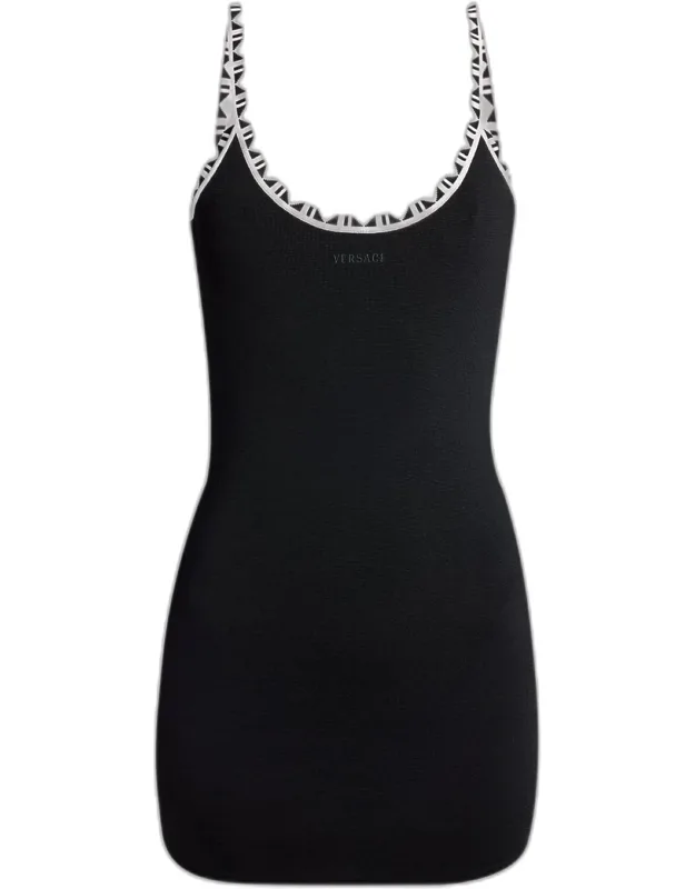 Open-back Mini Dress