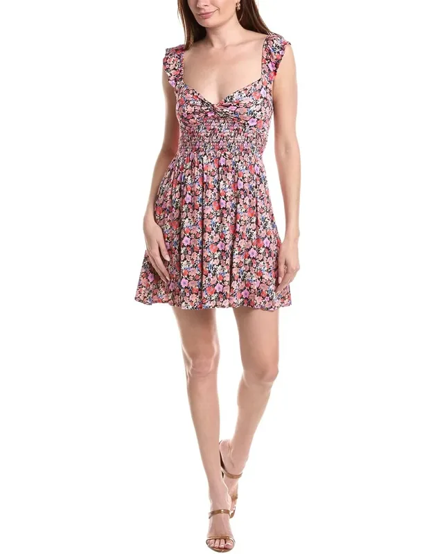 Ruffle Tank Mini Dress