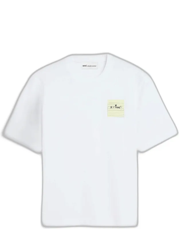 Cotton Je T'aime Note T-shirt