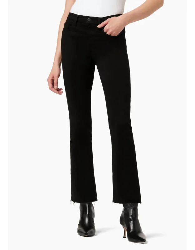 High Rise Cropped Bootcut Jeans
