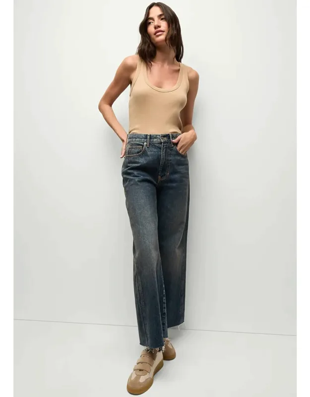 Crop High Rise Jeans
