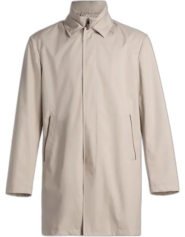 Silk-touch Water-resistant Raincoat