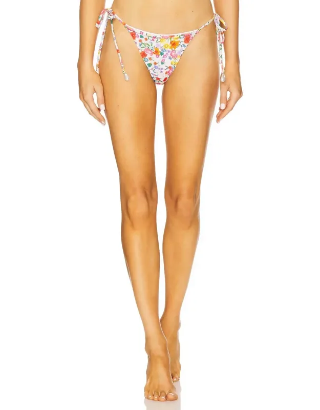 Floral Bikini Bottom