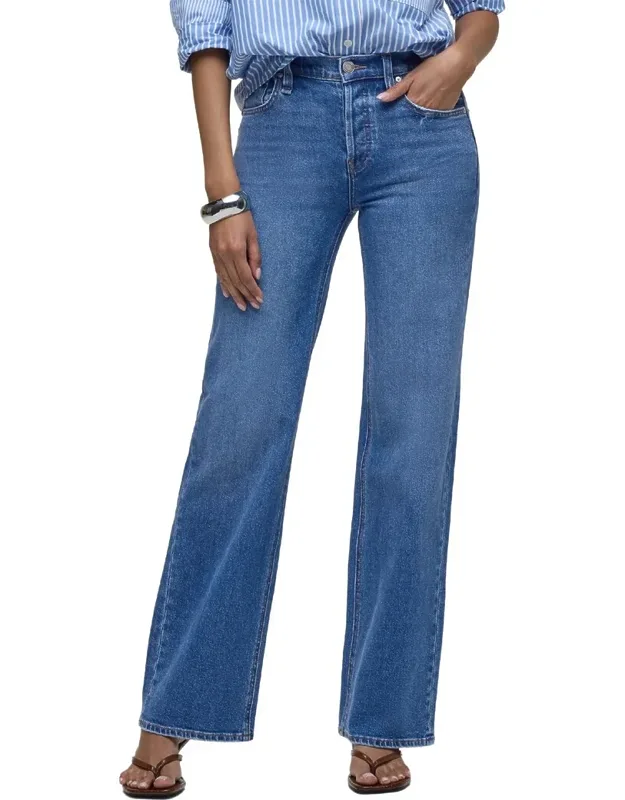 Rosie High-rise Wide Leg Jeans