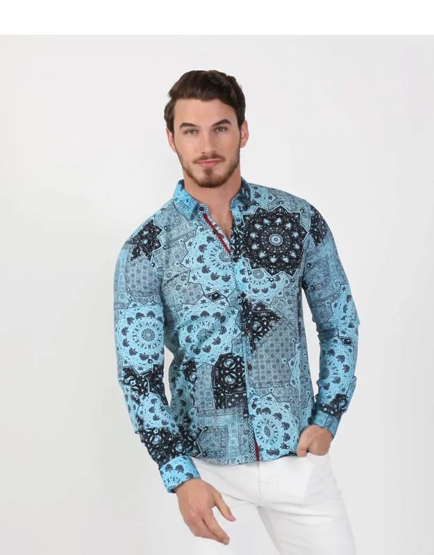 Button Down Wheel Shirt